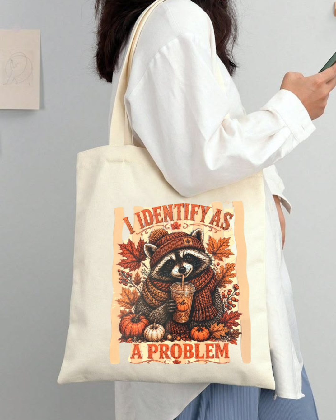 A PROBLEM TOTE BAG