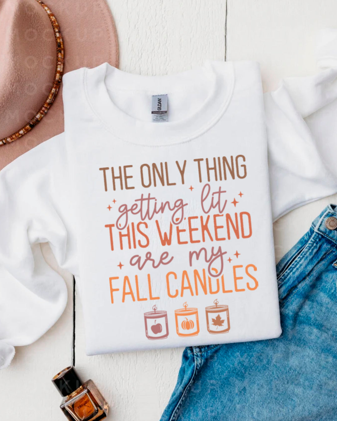 FALL CANDLES SWEATERS