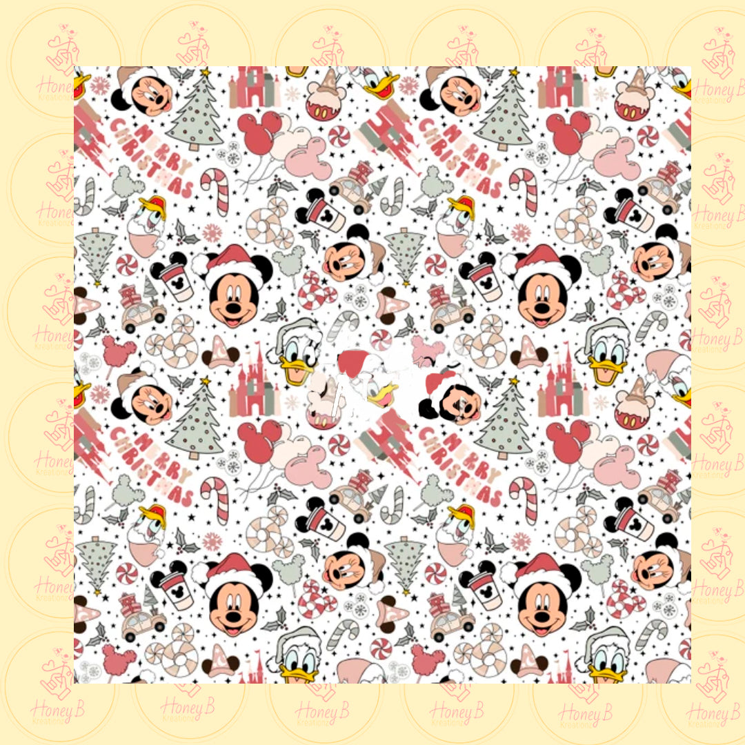 FRIENDS MK XMAS SUBLIMATION SHEETS