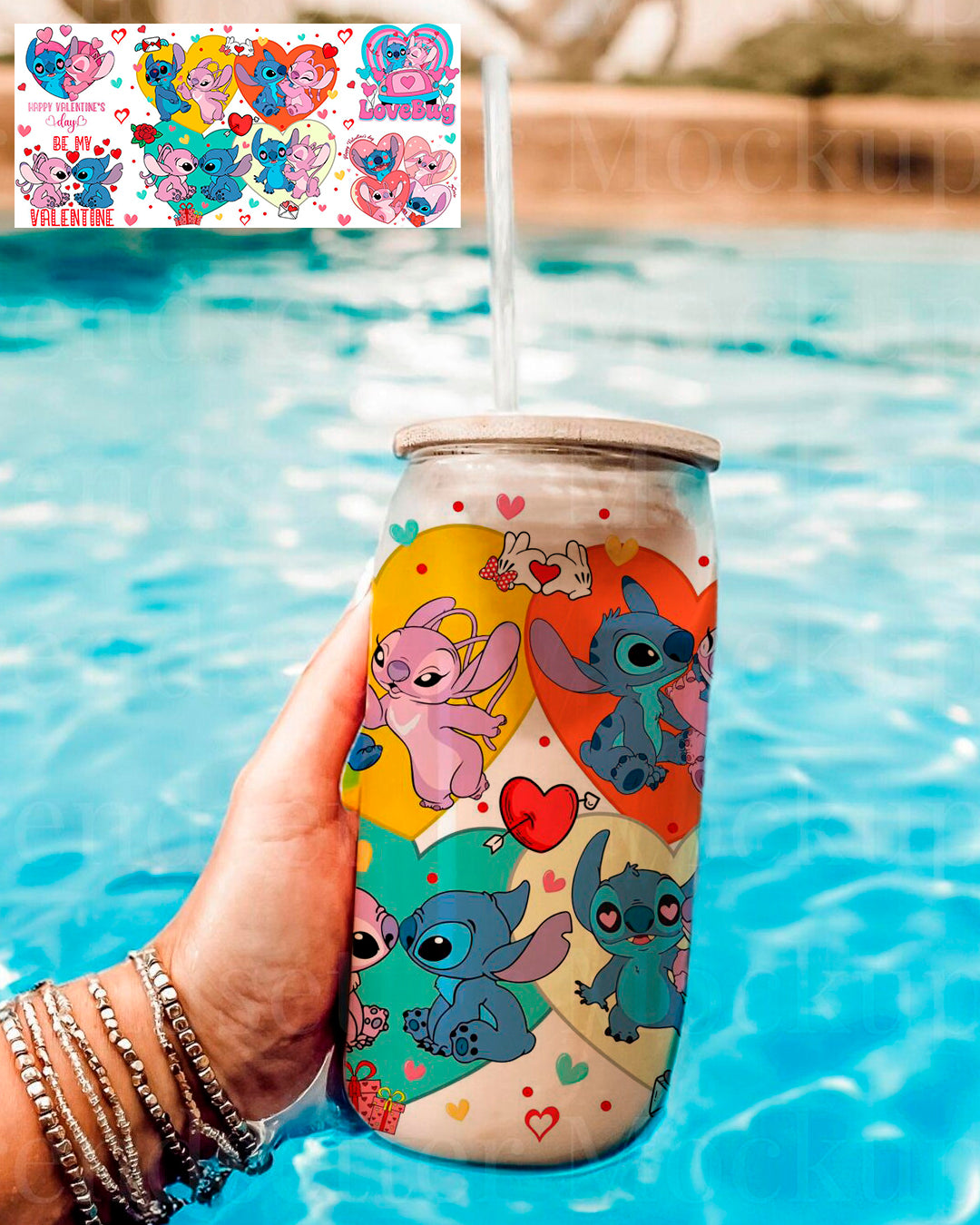 LOVE STCH N ANGL CUP