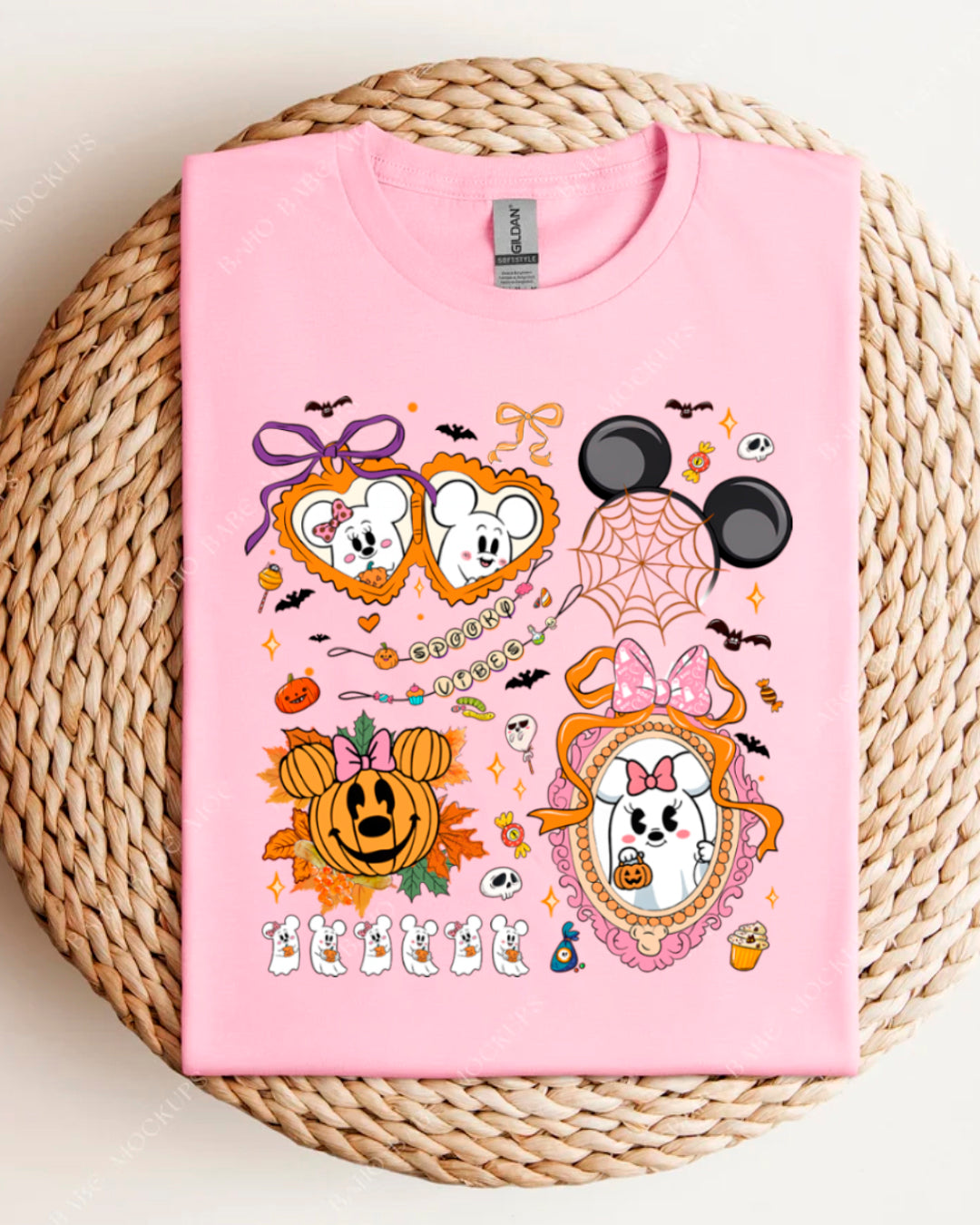 SPOOKY MOUSE PUMPKIN SHIRT