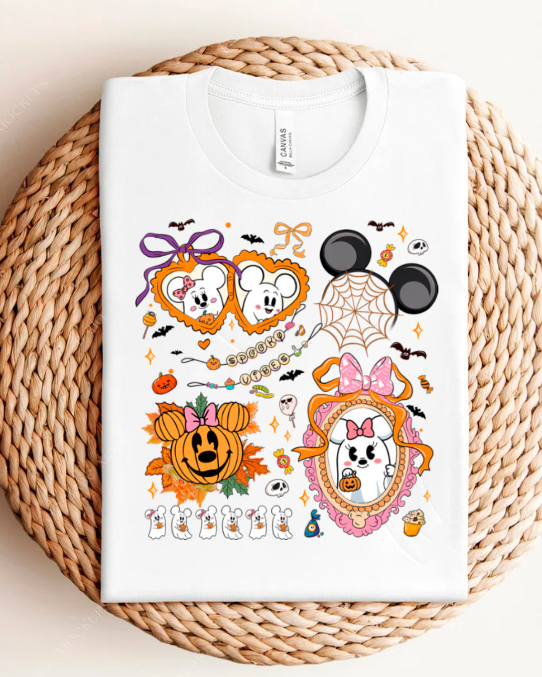 SPOOKY MOUSE PUMPKIN SHIRT