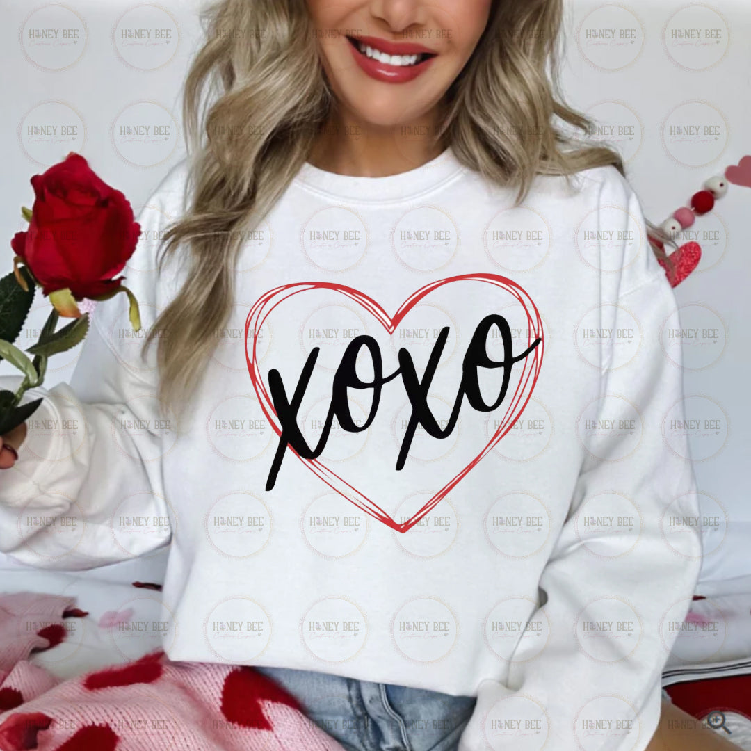XO XO HEART SWEATER