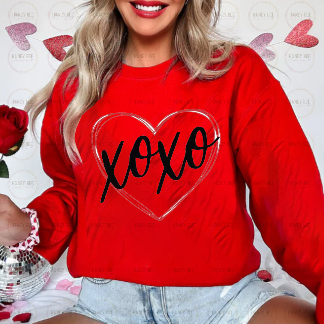 XO XO HEART SWEATER