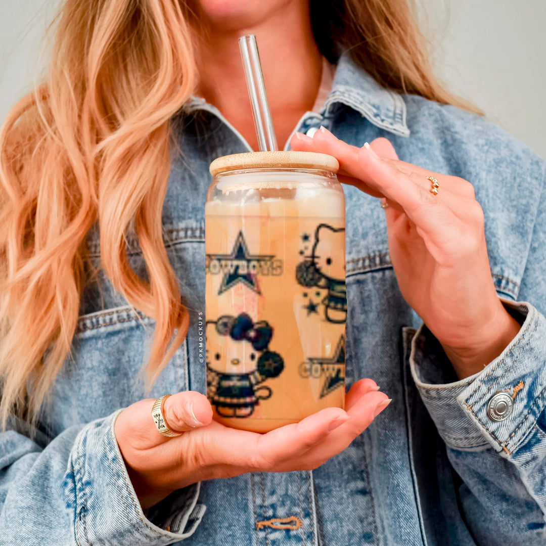 CHEERLEADER BLUE CUP