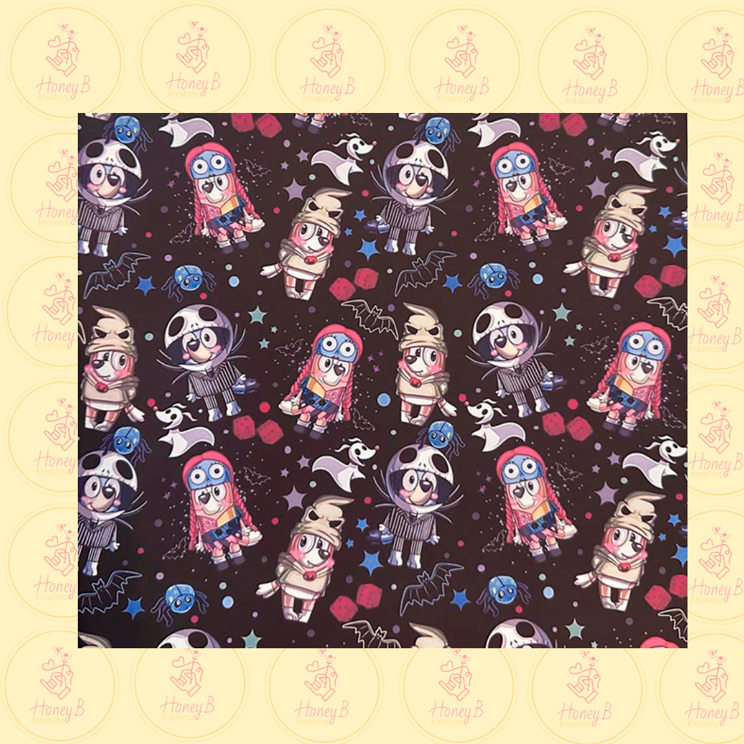 BLY SPOOKY SUBLIMATION SHEETS