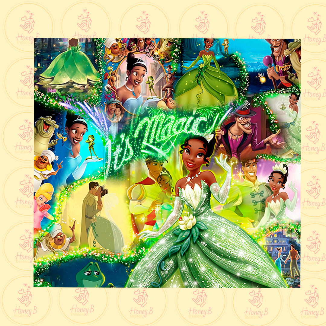 PRINCESS GREEN SUBLIMATION SHEETS