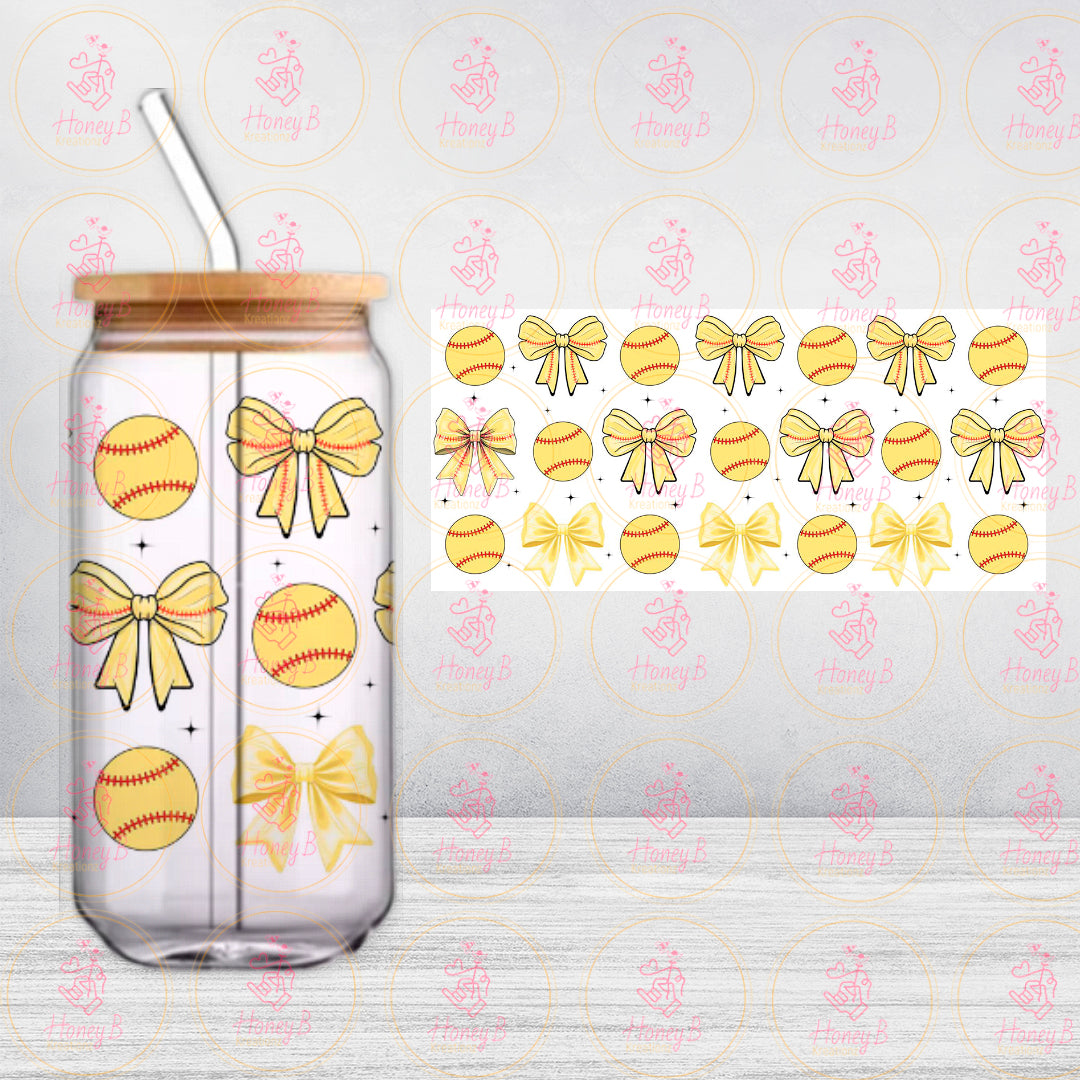 YELLOW BASEBALL UVDTF