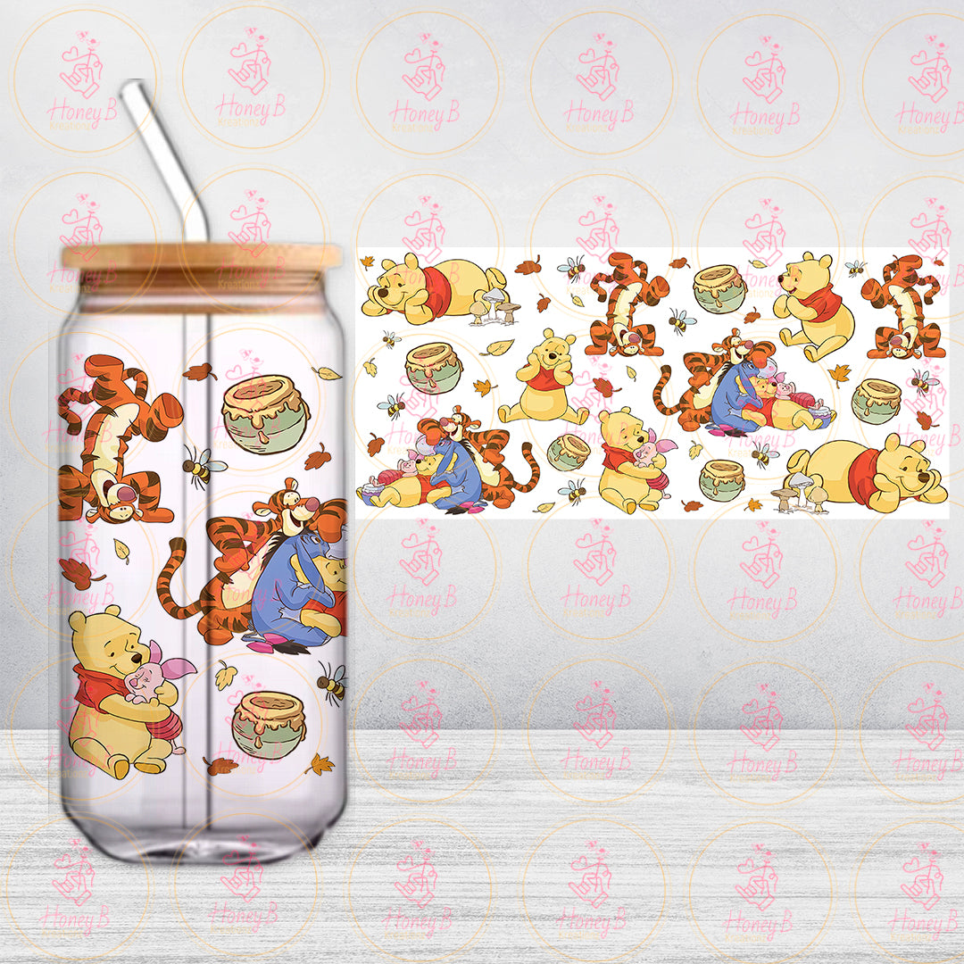 HONEY BEAR AND FRIENDS UVDTF