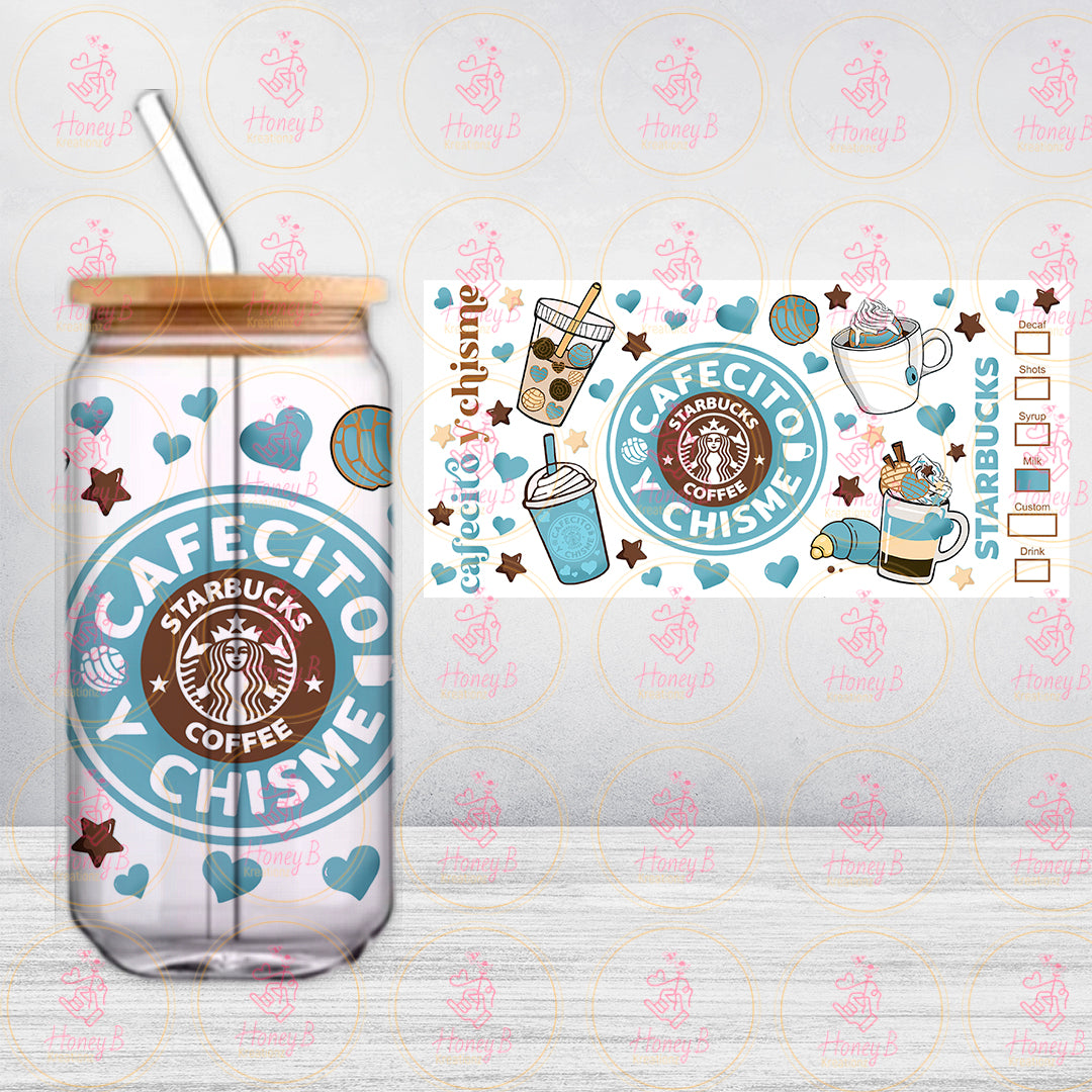 BLUE CAFECITO AND CHISME UVDTF