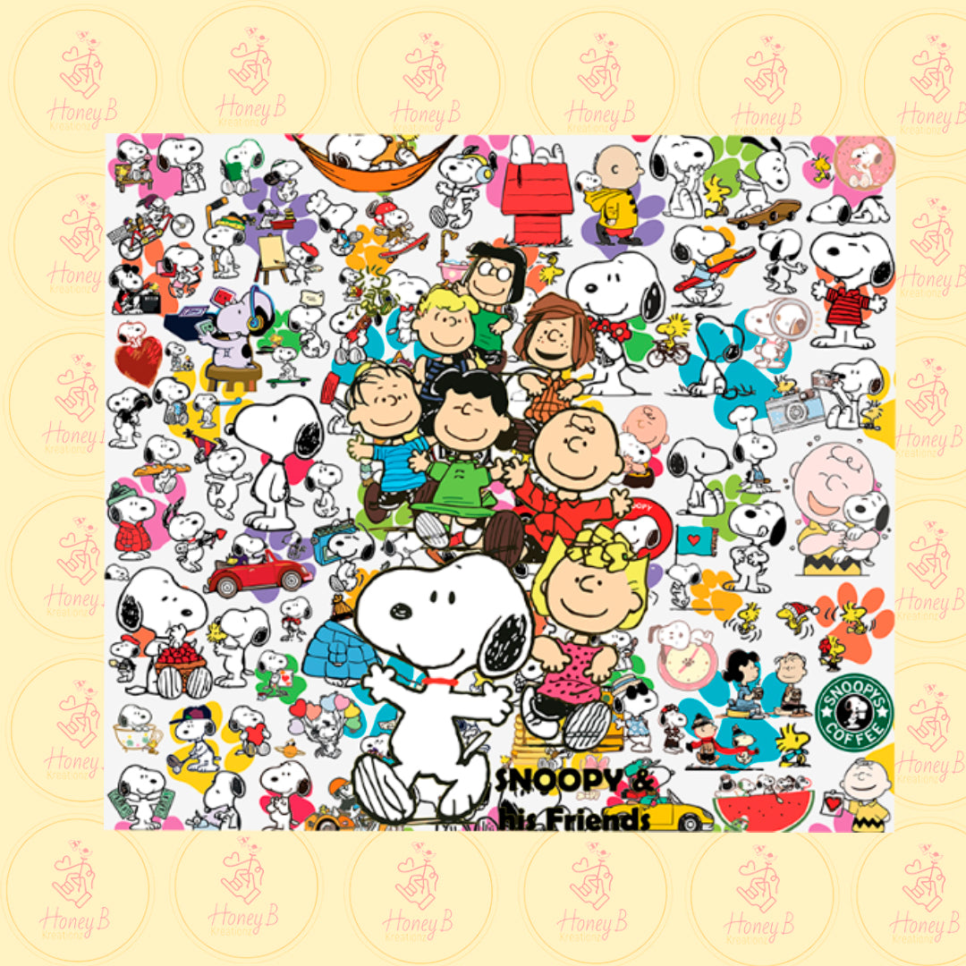 SNPY FRIENDS SUBLIMINATION SHEETS