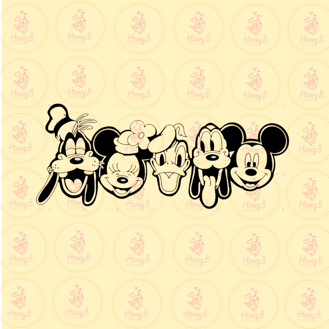 SILHOUETTE MK AND FRIENDS DTF