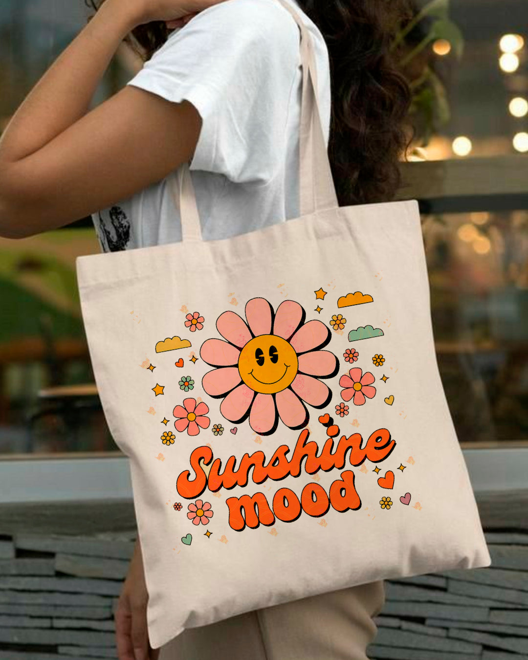 SUNSHINE MOOD TOTEBAG