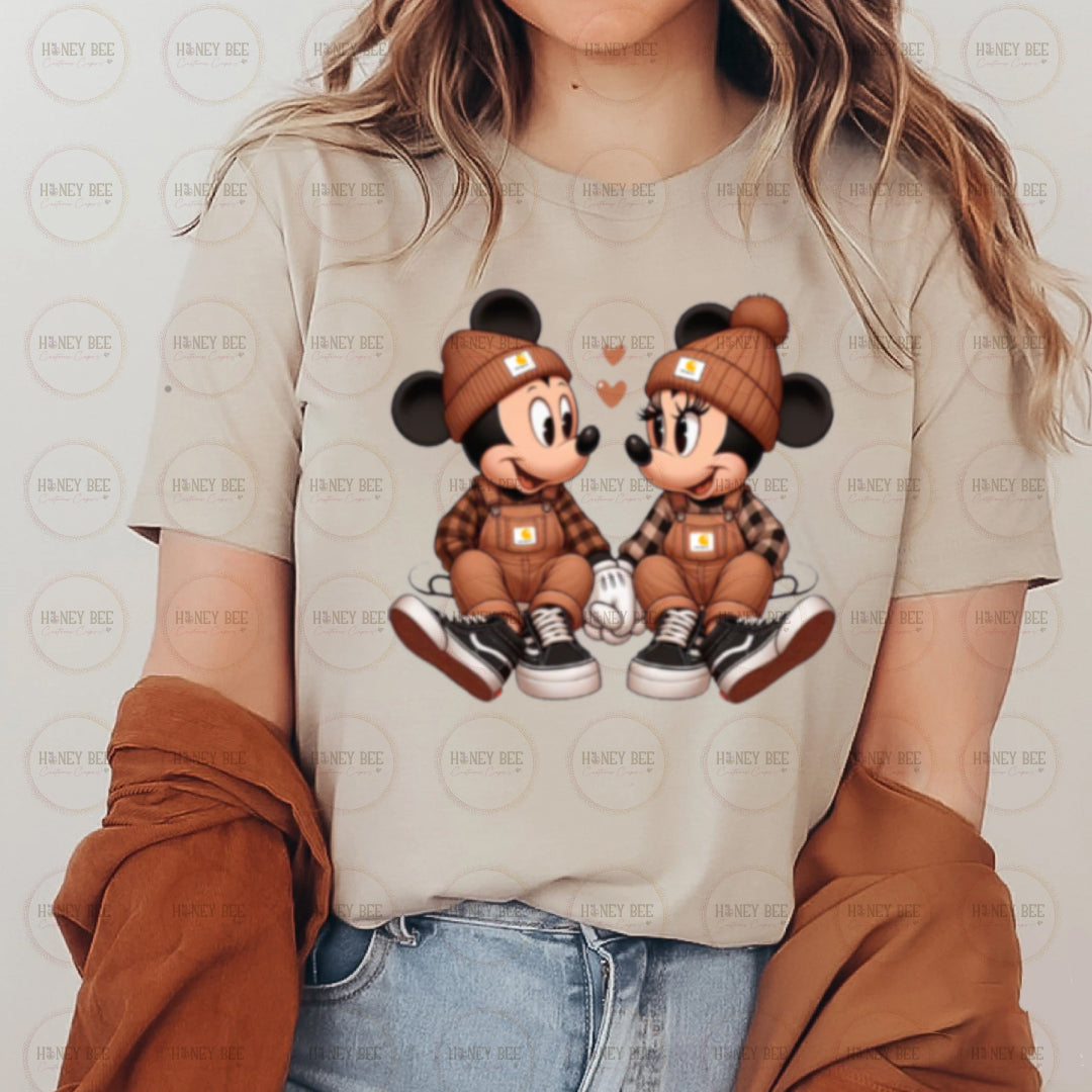 MK LOVE BROWN SHIRT