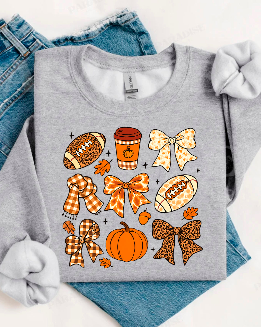 PUMPKIN FOOTBALL SWEATERS