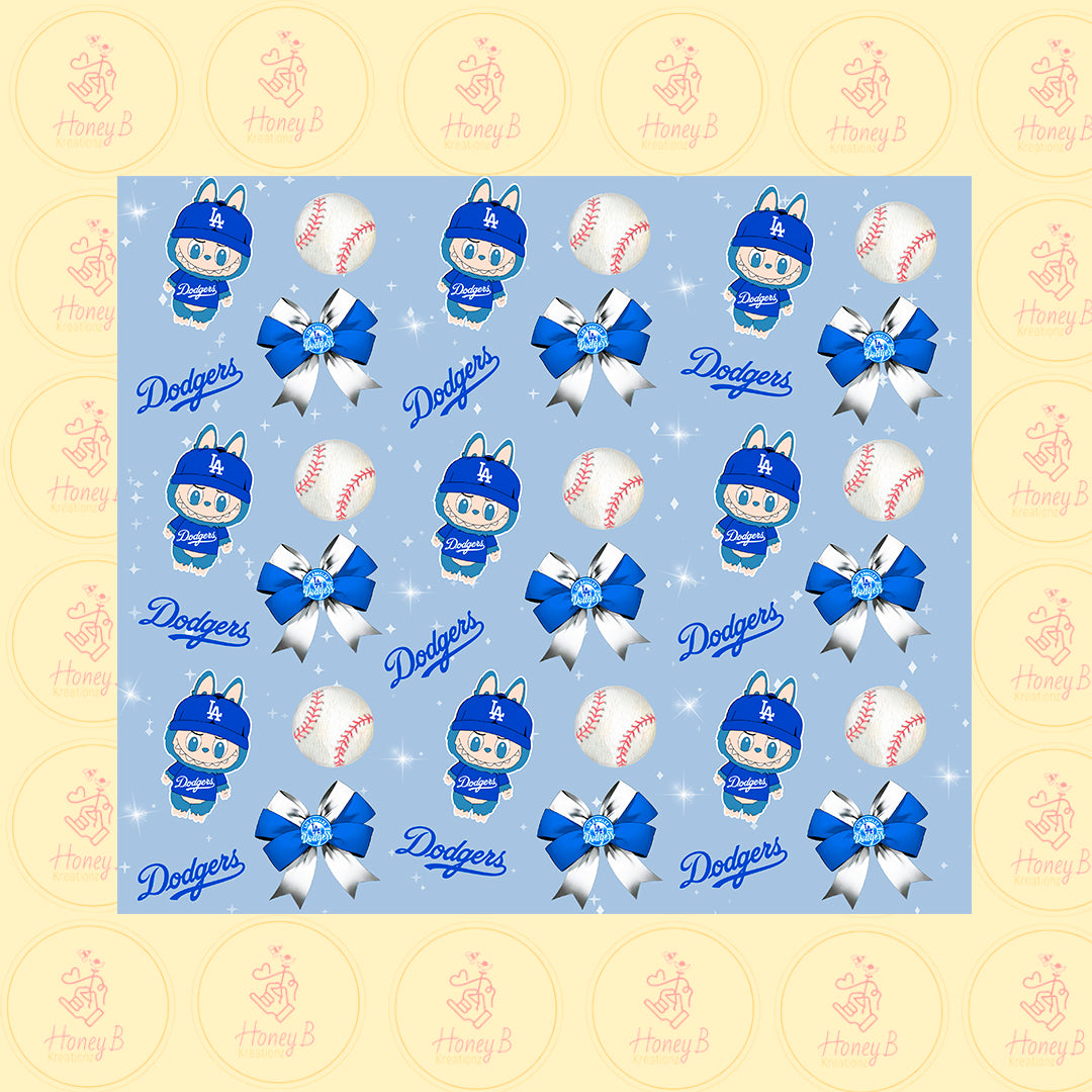 LBBU GAME FAN SUBLIMATION SHEETS