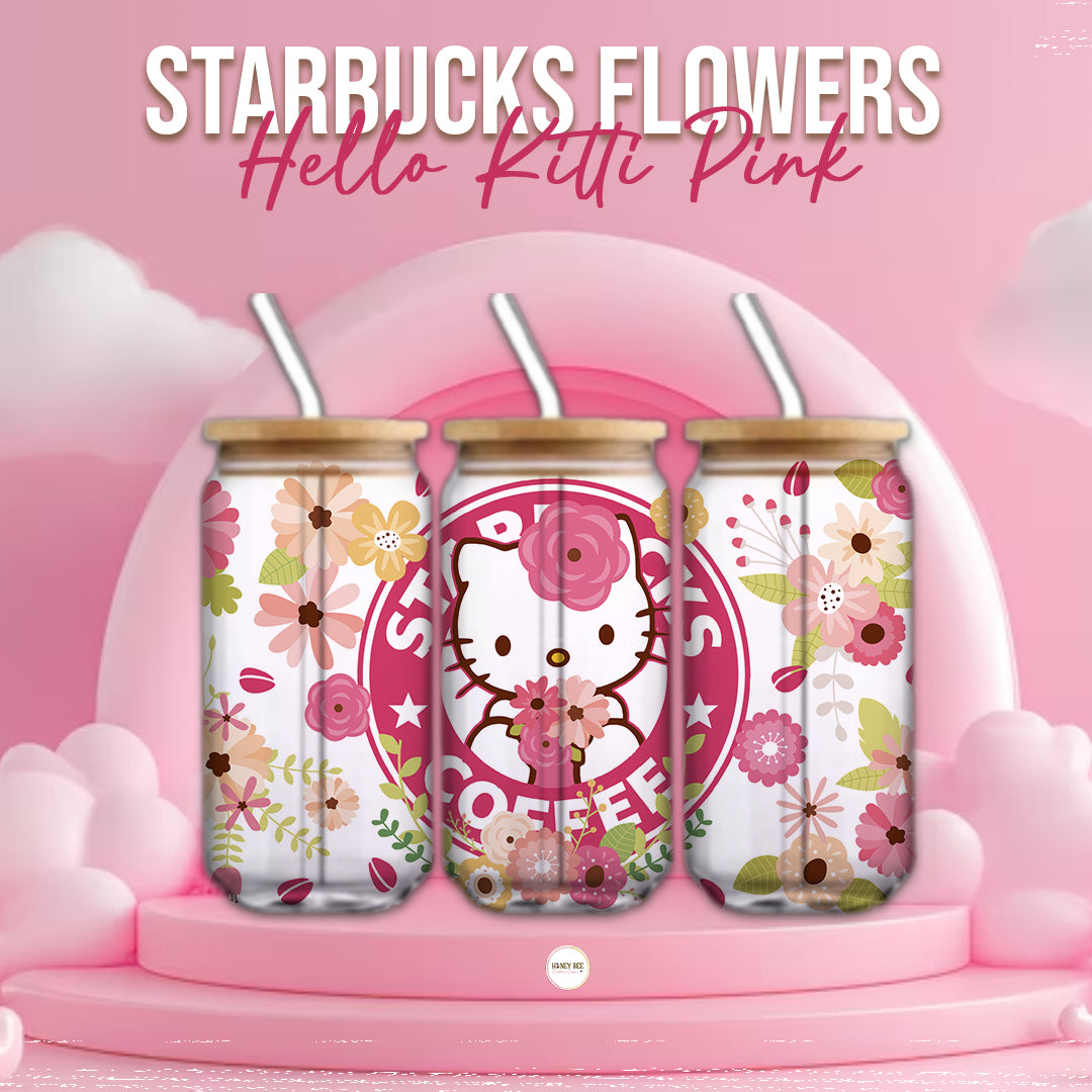 STRBKS FLOWERS HK PINK CUP