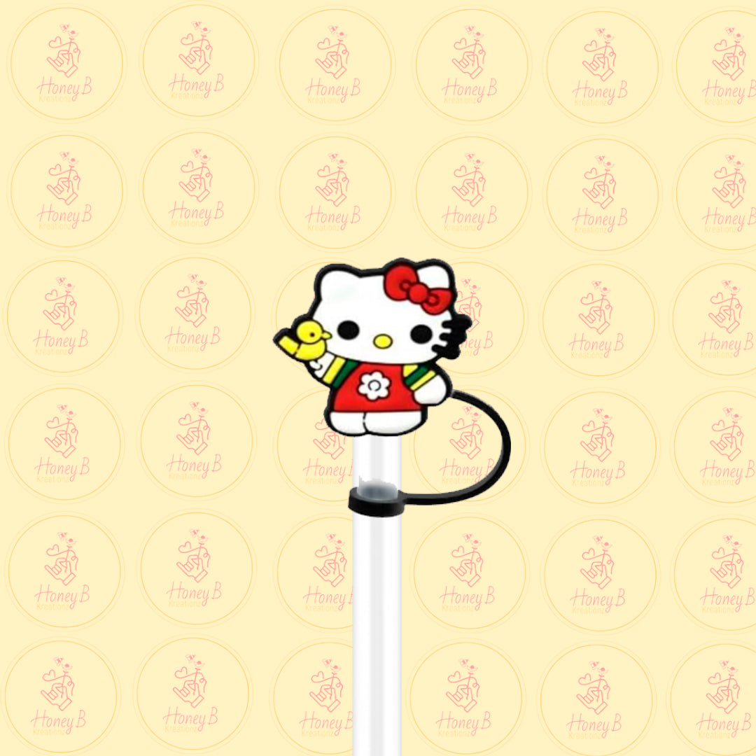 HK DUCK STRAW TOPPER
