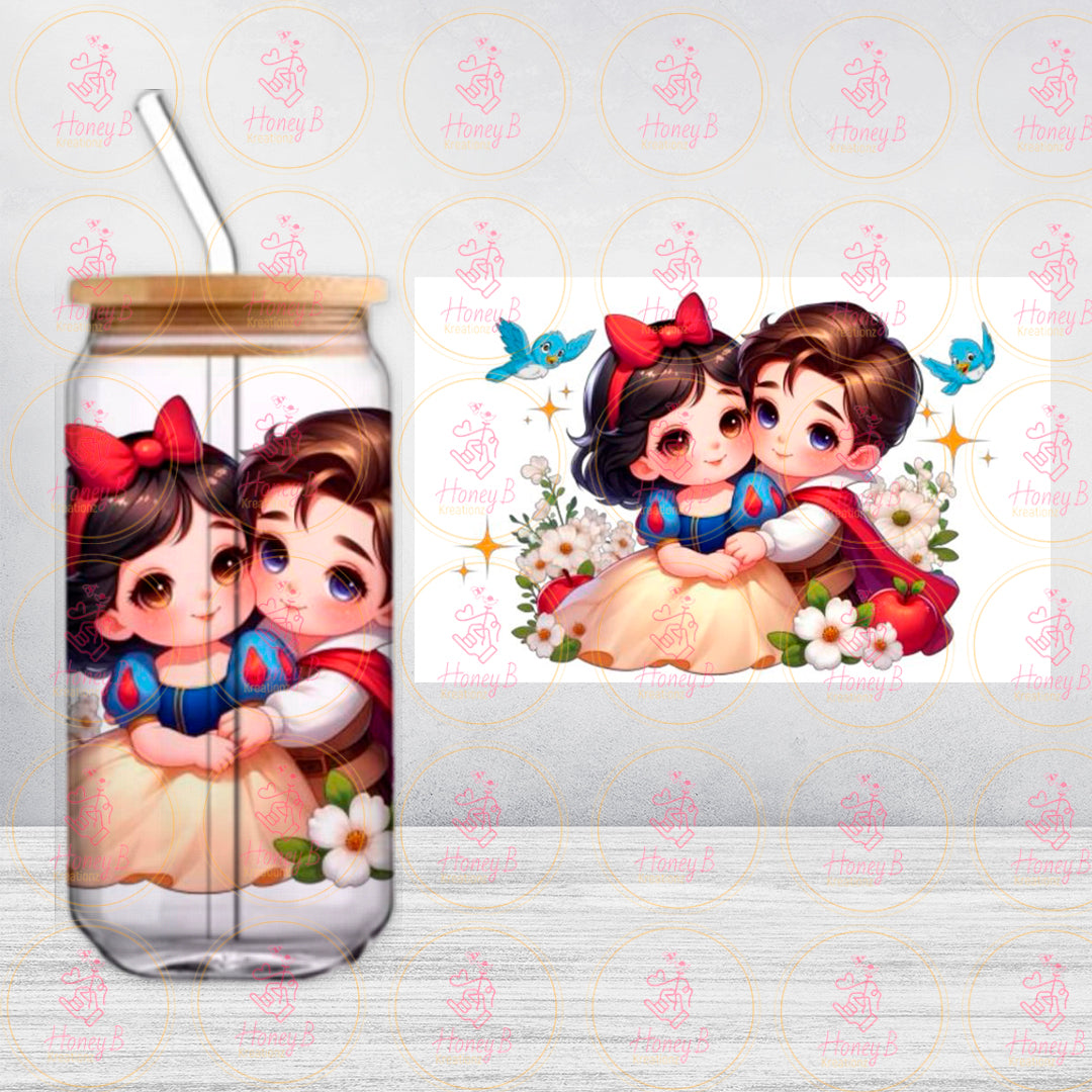 PRINCESS COUPLE HUG UVDTF