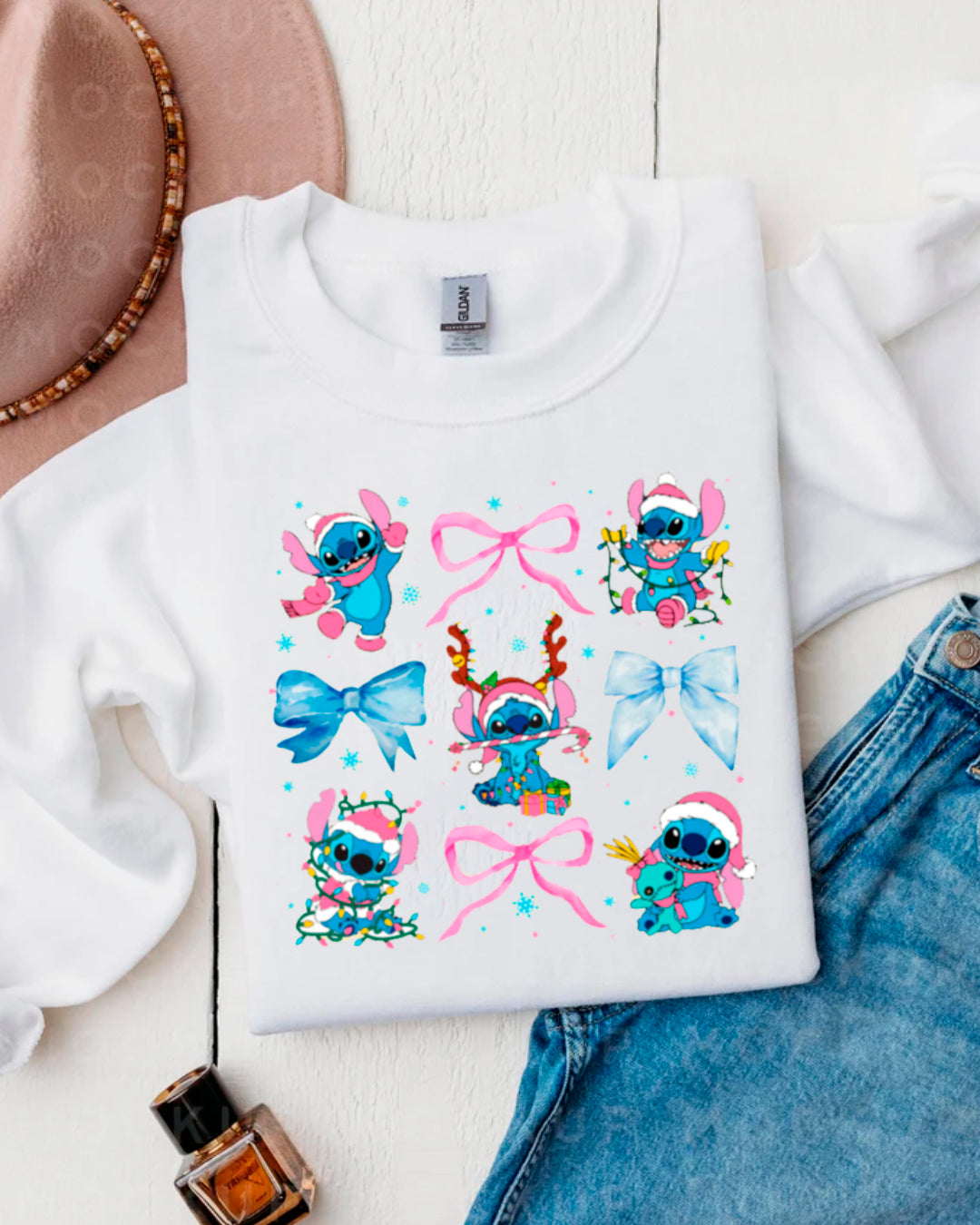 STCH XMAS PINK SWEATER