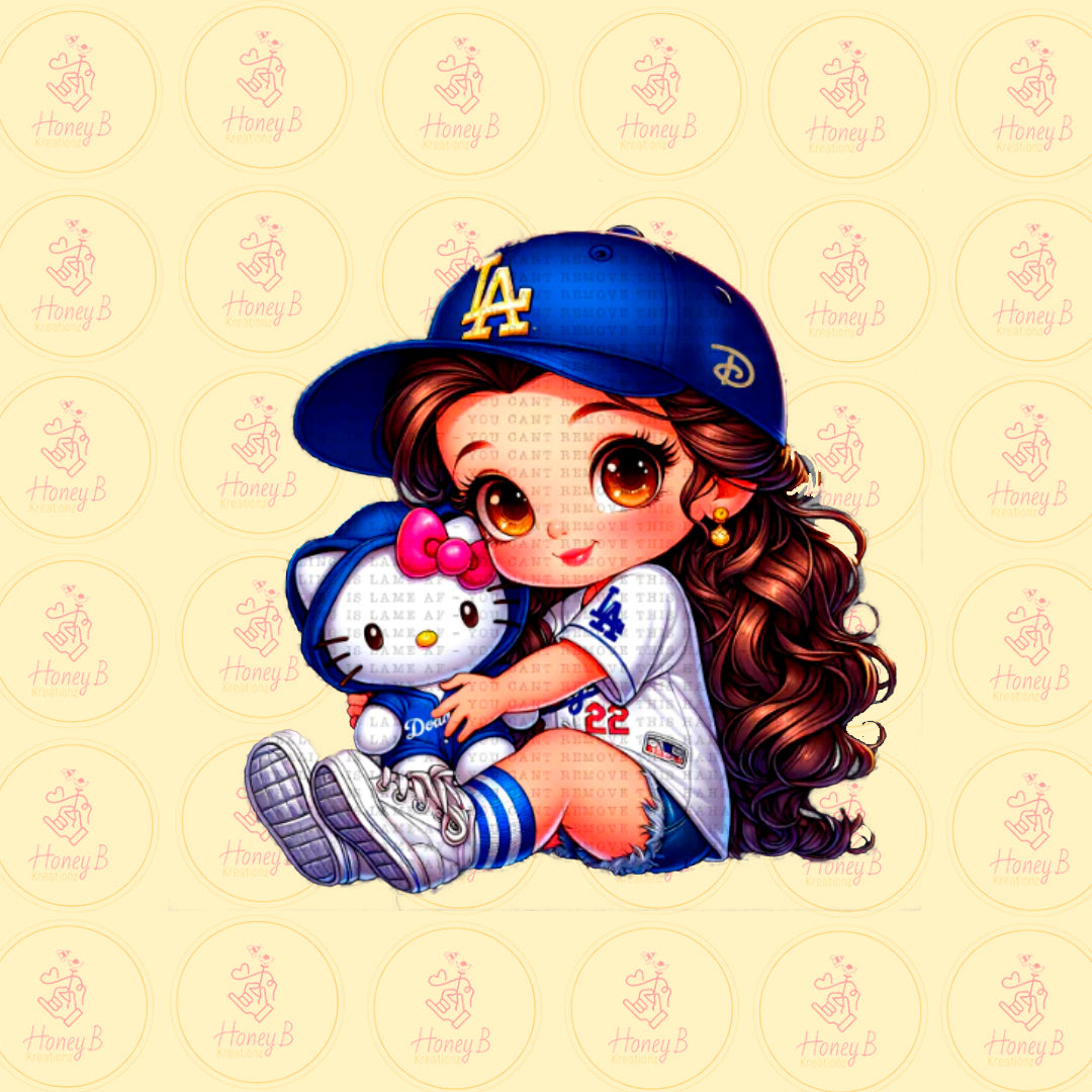 GIRL FAN BASEBALL 3