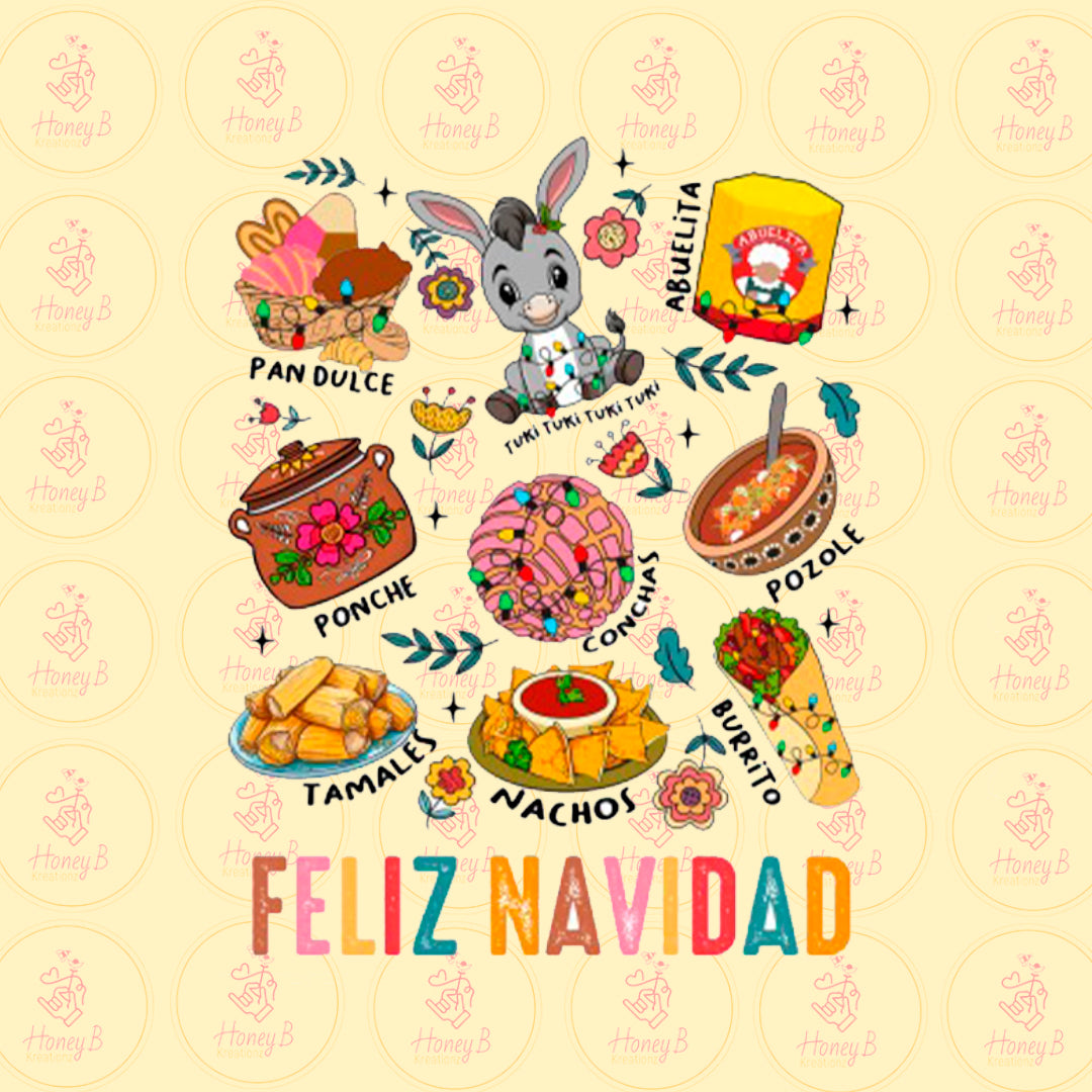 FELIZ NAVIDAD DTF