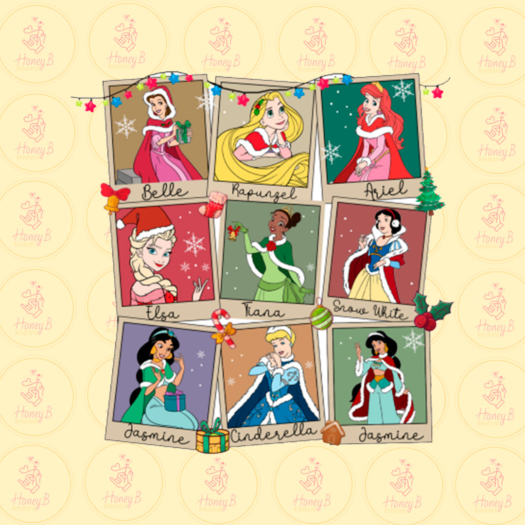 PRINCESS CHRISTMAS DTF