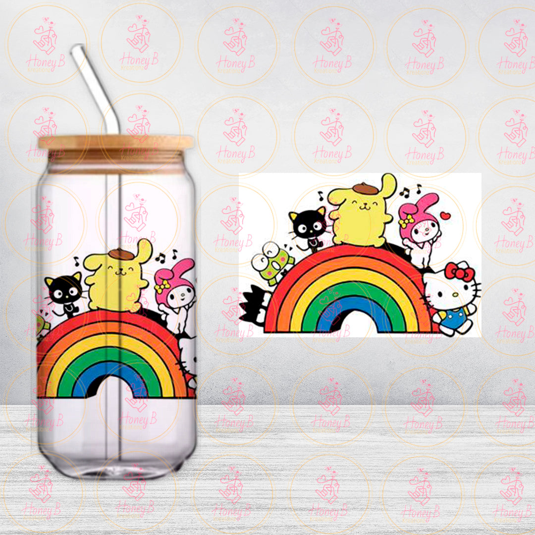 HK RAINBOW UV DECALS