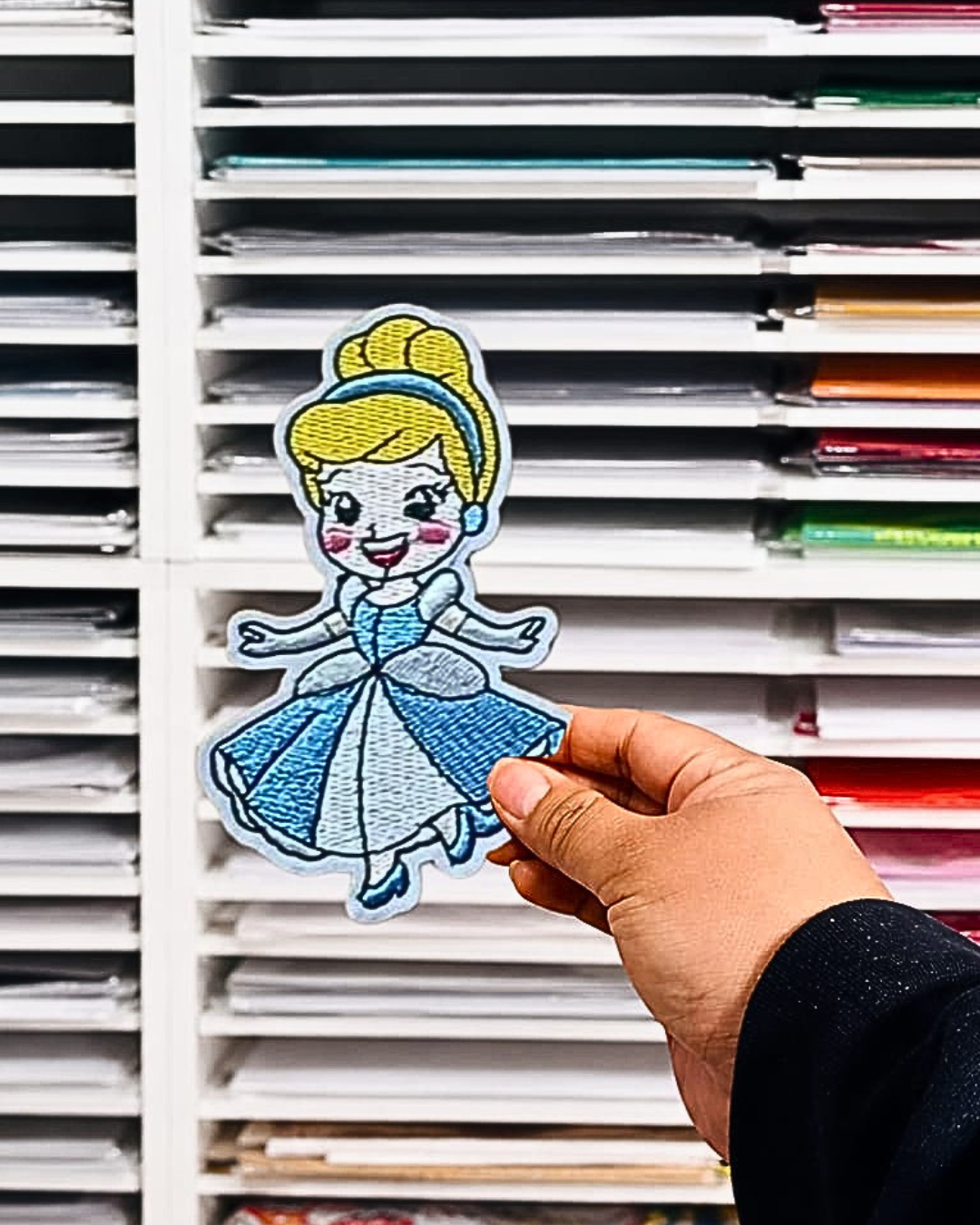 PRINCESS 4 IRON ON PATCH