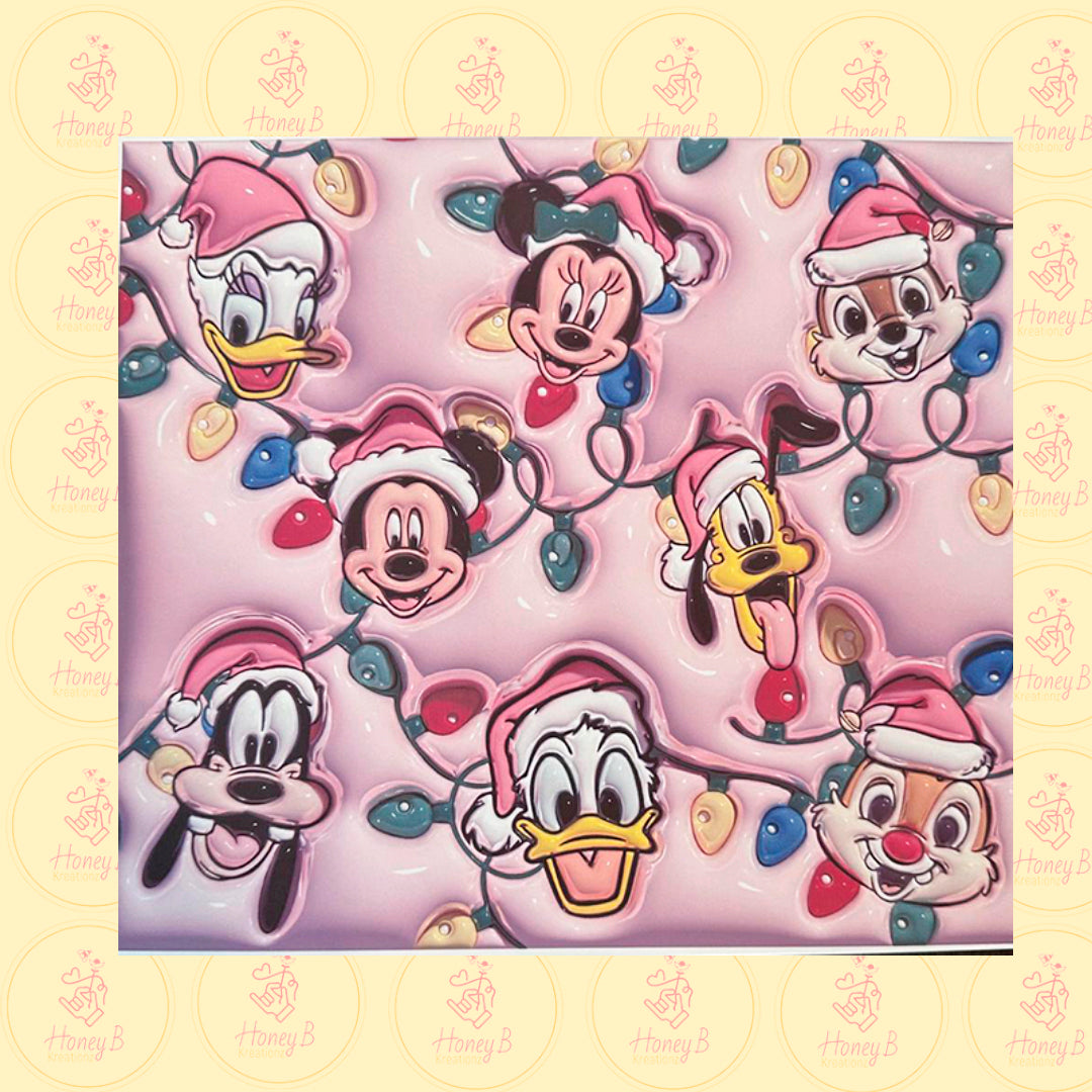 MK AND FRIENDS CHRISTMAS SUBLIMATION SHEETS