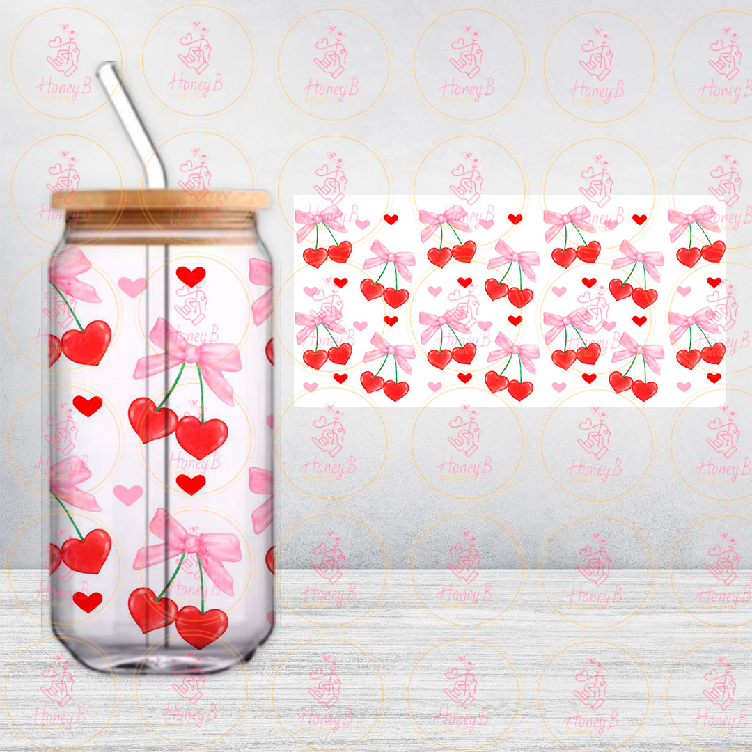 CHERRIES & HEARTS UVDTF