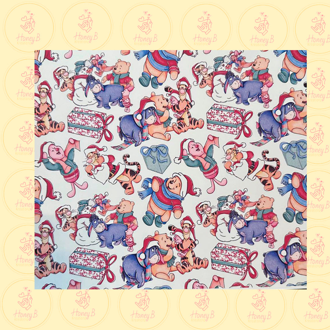 FRIENDS WTP XMAS SUBLIMATION SHEETS