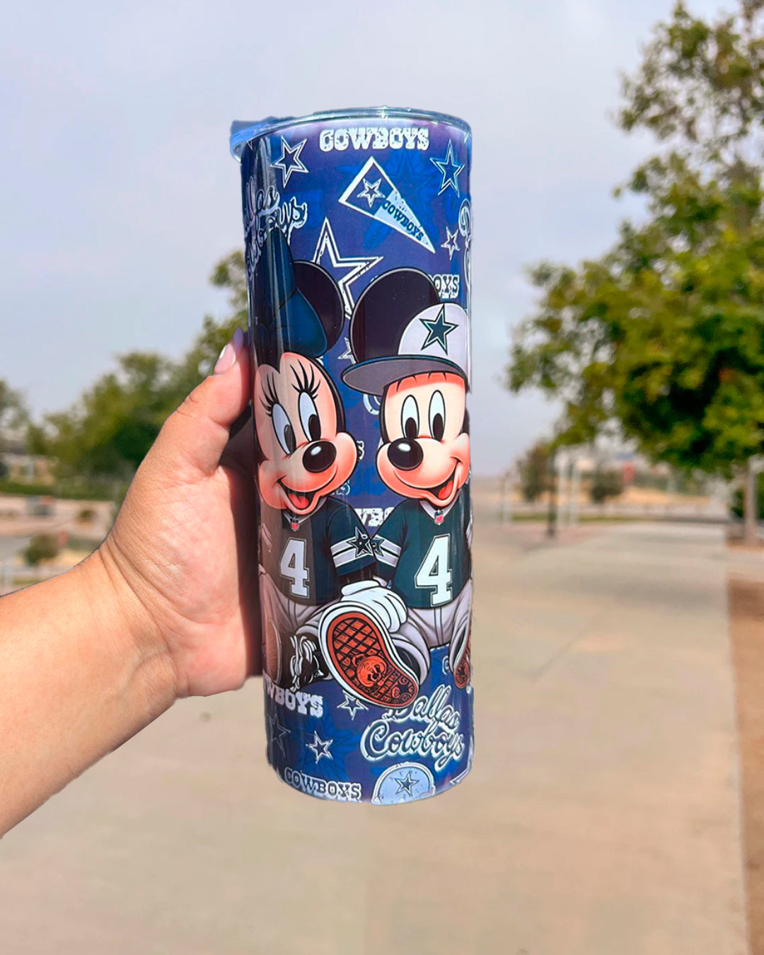 M&M FOOTBALL 20OZ TUMBLER