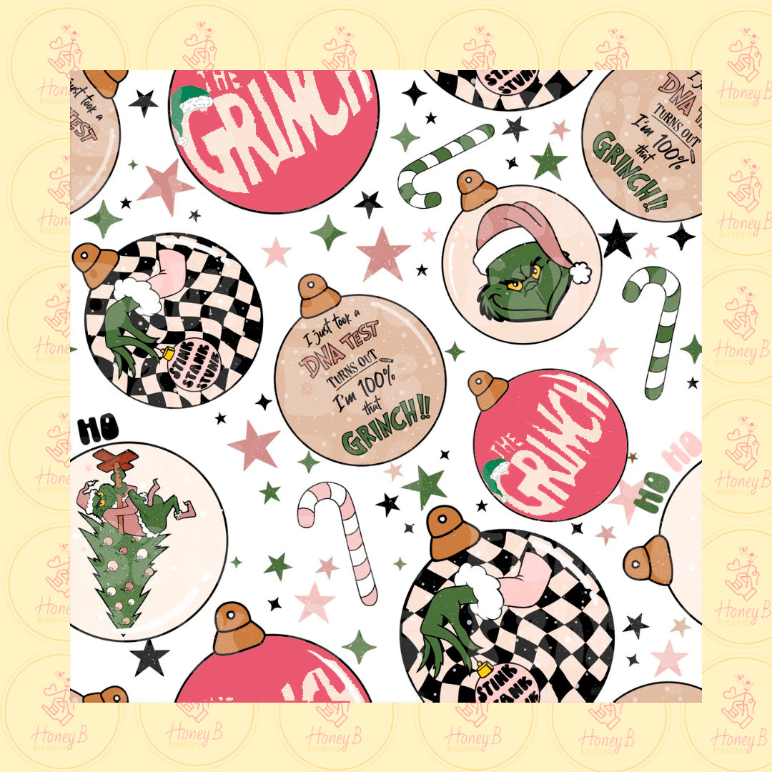JCK TNB CHRISTMAS SUBLIMINATION SHEETS