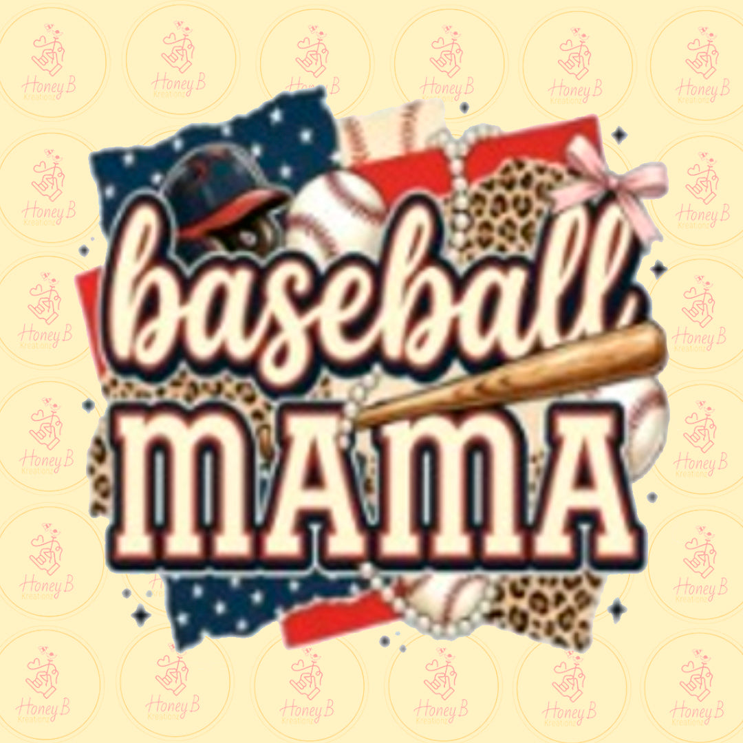 ✨PRE-ODER✨ AUGUST 27 BASEBALL MAMA 2 DTF