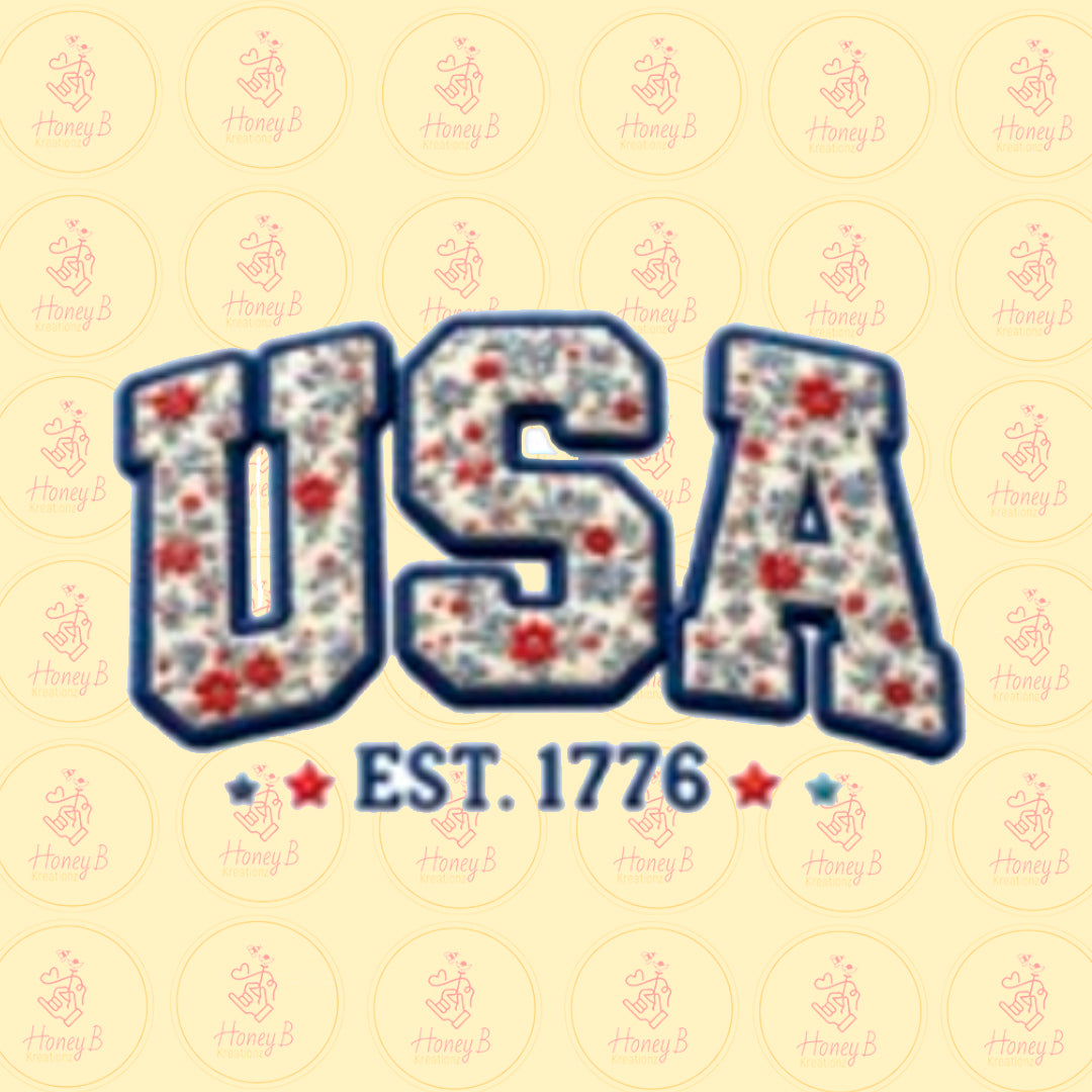 ✨PRE-ODER✨ AUGUST 27 USA EST.1776 DTF