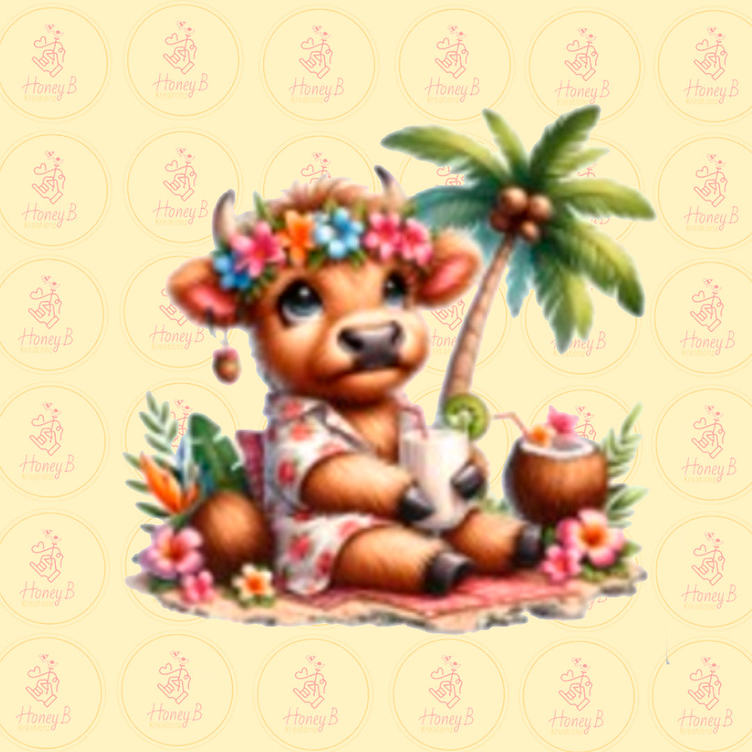 ✨PRE-ODER✨ AUGUST 27 COW BEACH DTF