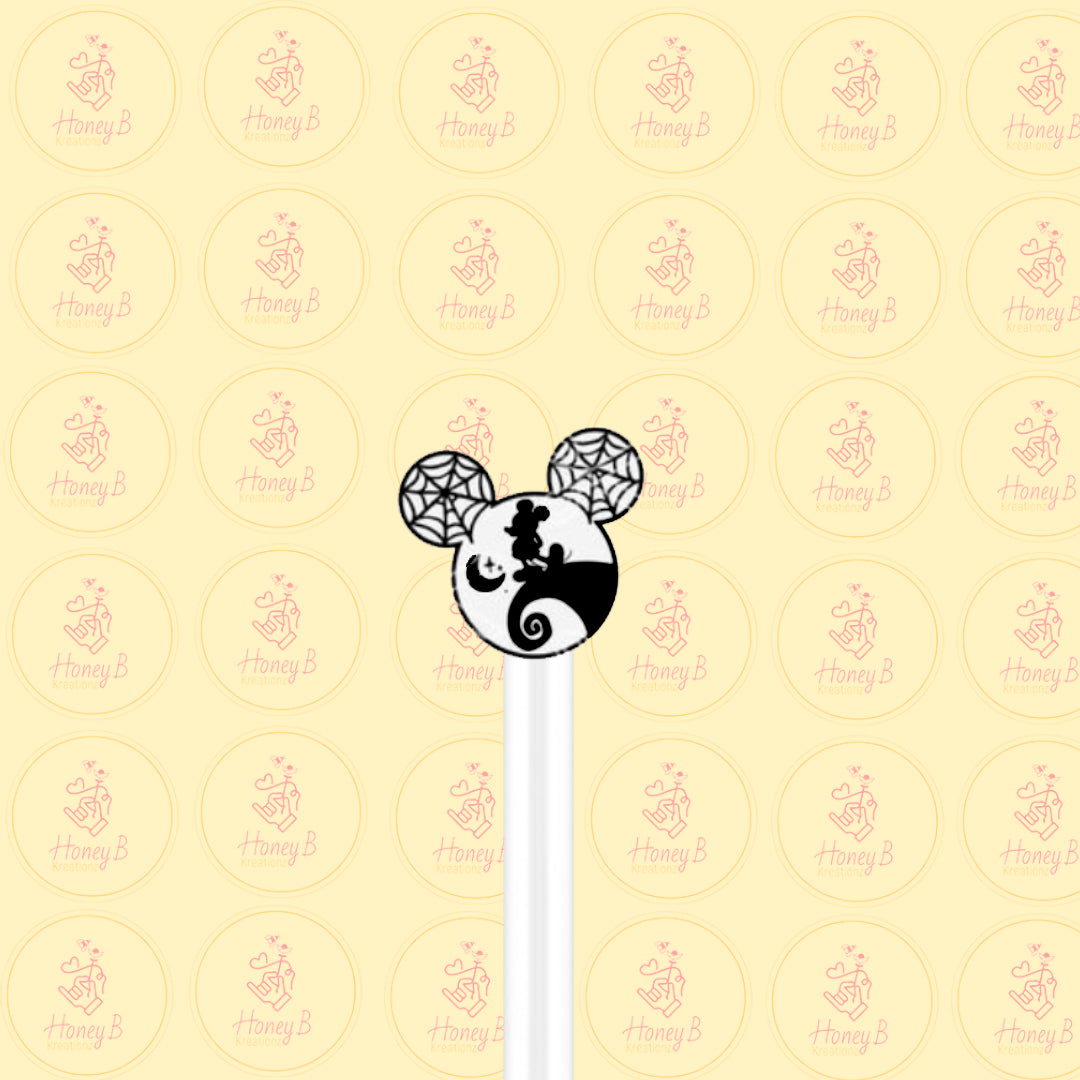 MK HALLOWEEN STRAW TOPPER