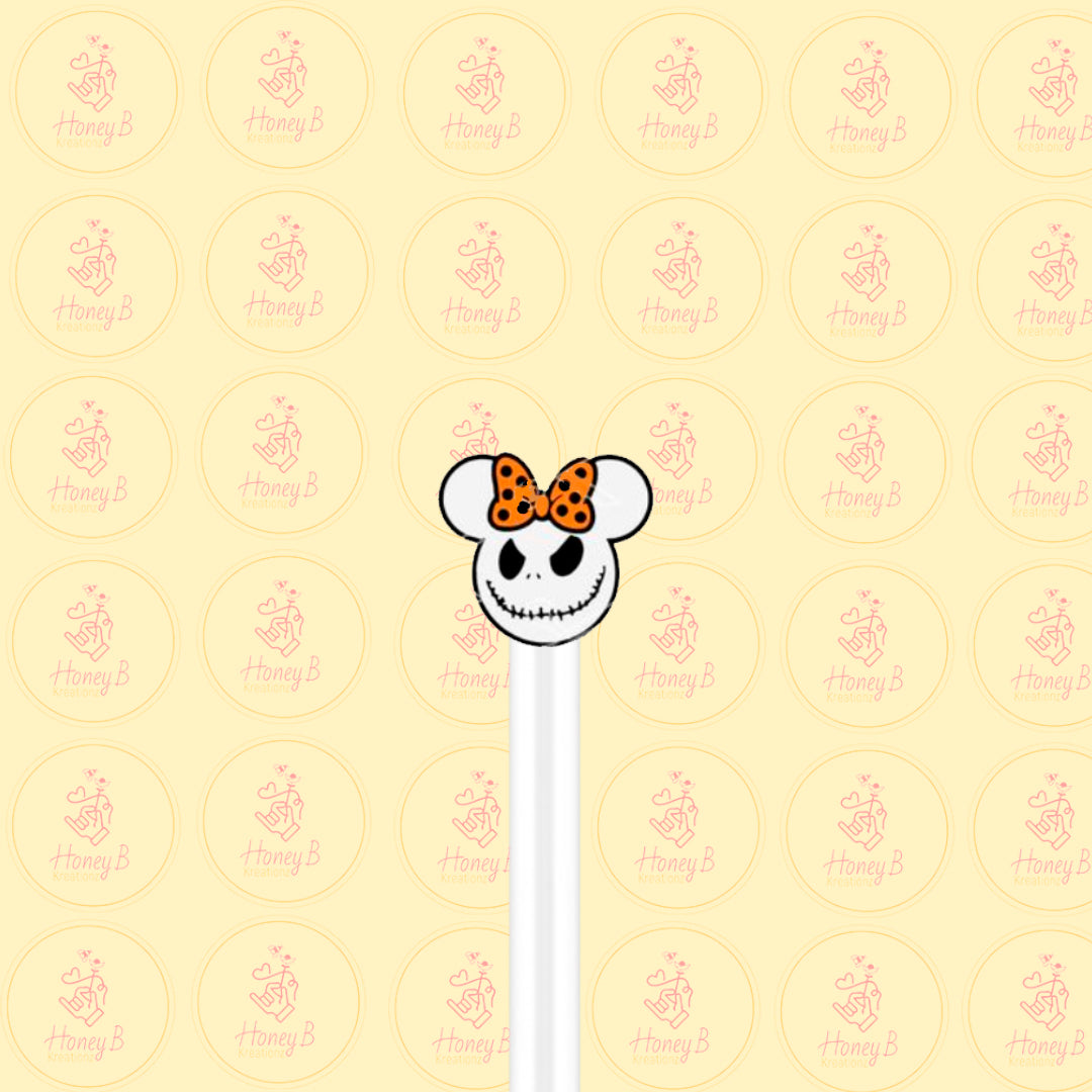 MN SKLlGTN STRAW TOPPER