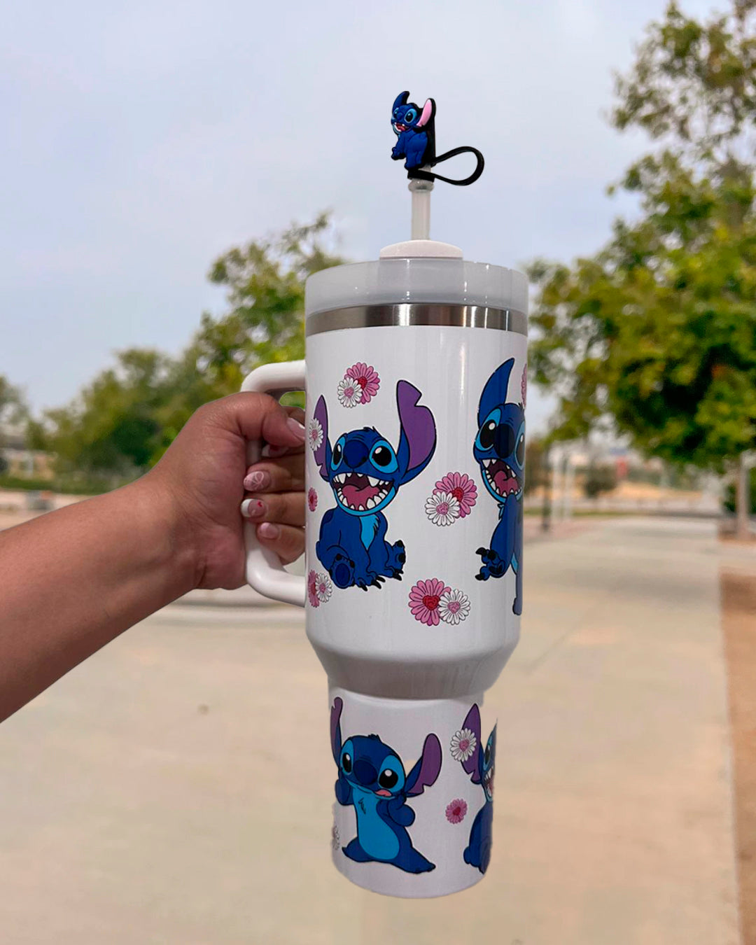 STCH FLOWERS TUMBLERS 40oz