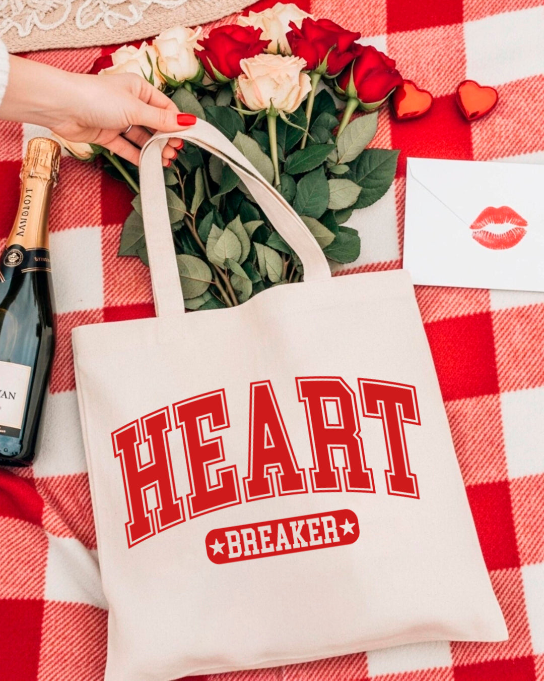 HEART BREAKER TOTEBAG