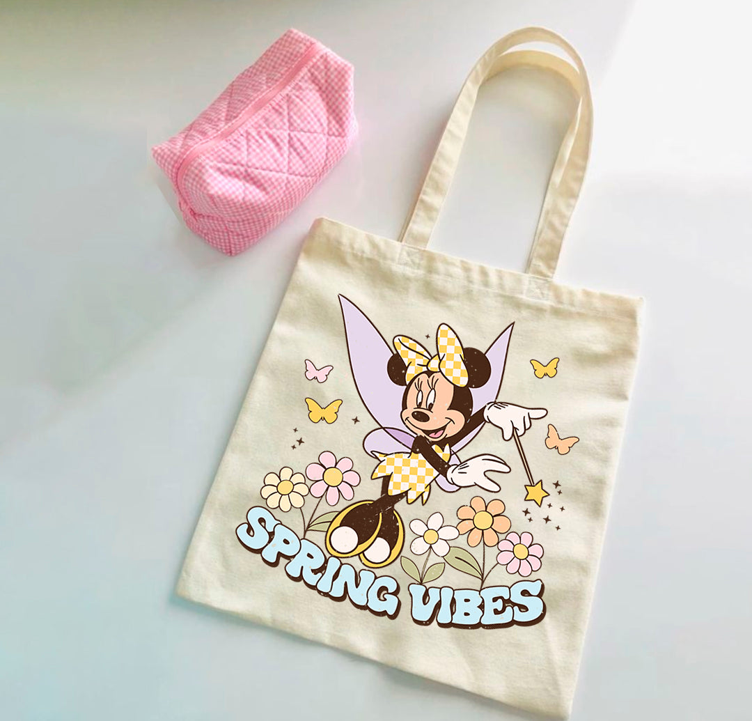 SPRING VIBES TOTE BAG