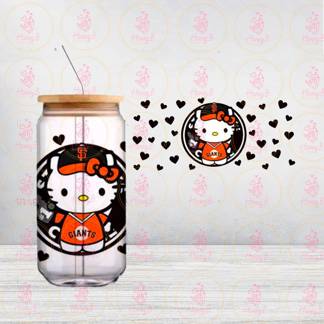 HK BLACK/RED FAN UVDTF