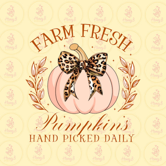 FARM FRESH PUMPKIN´S DTF