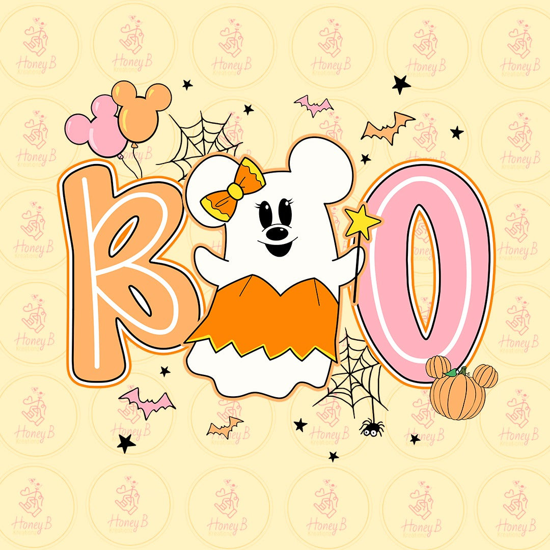 BOO MN ORANGE DTF
