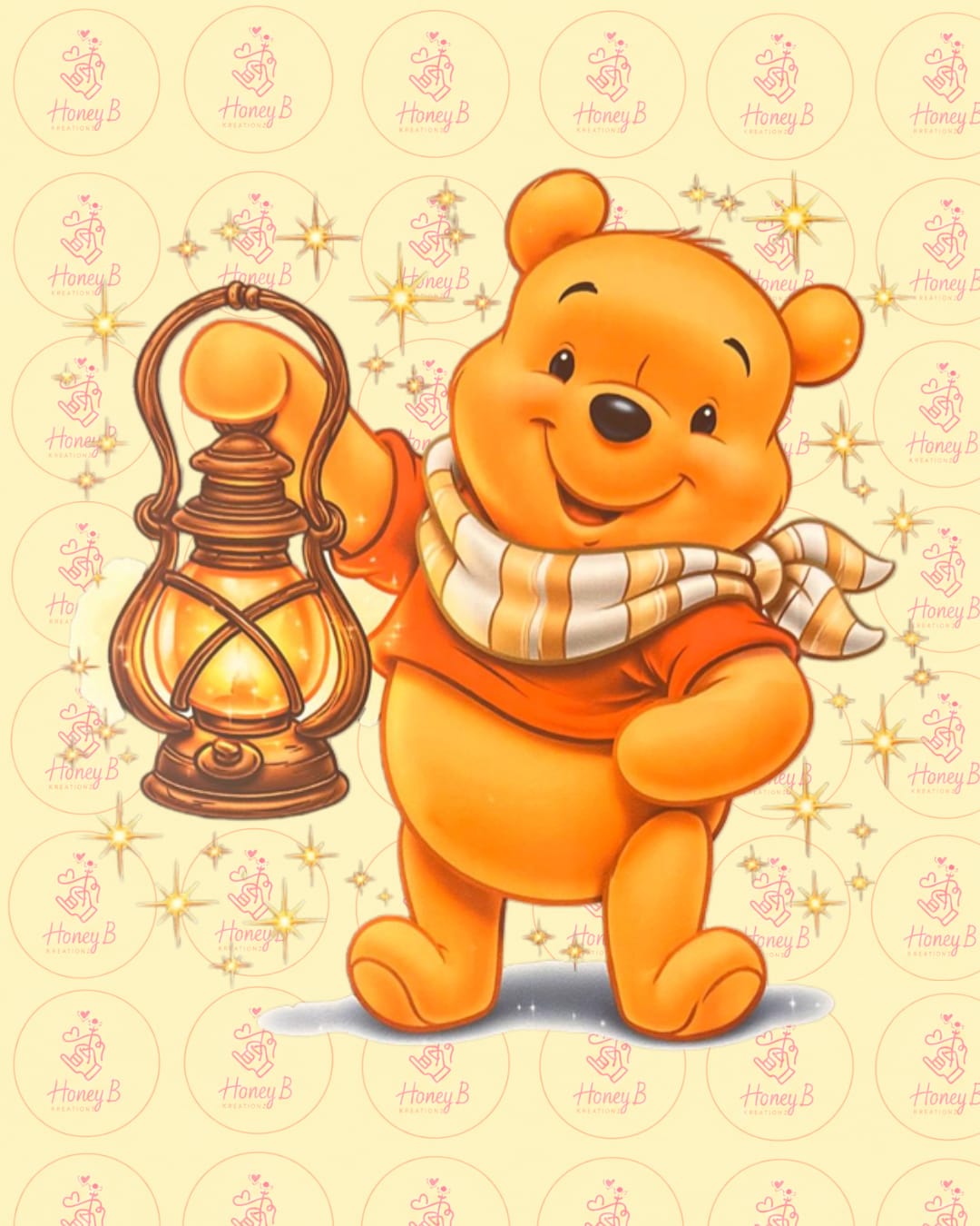 HONEY BEAR LAMP DTF