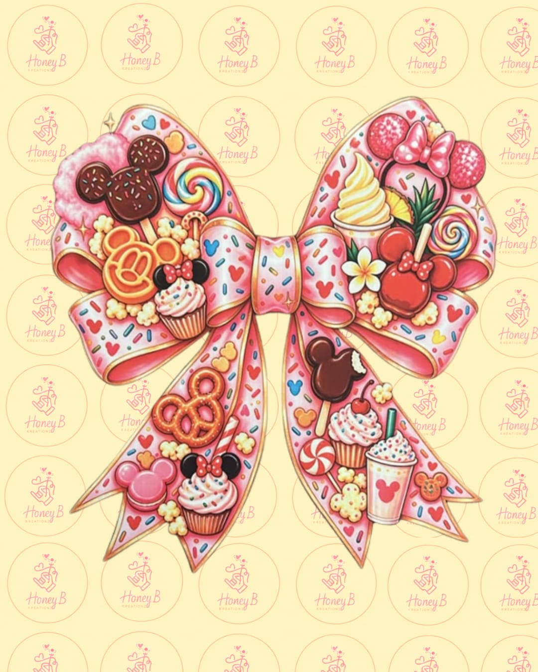 MK BOW PINK DTF
