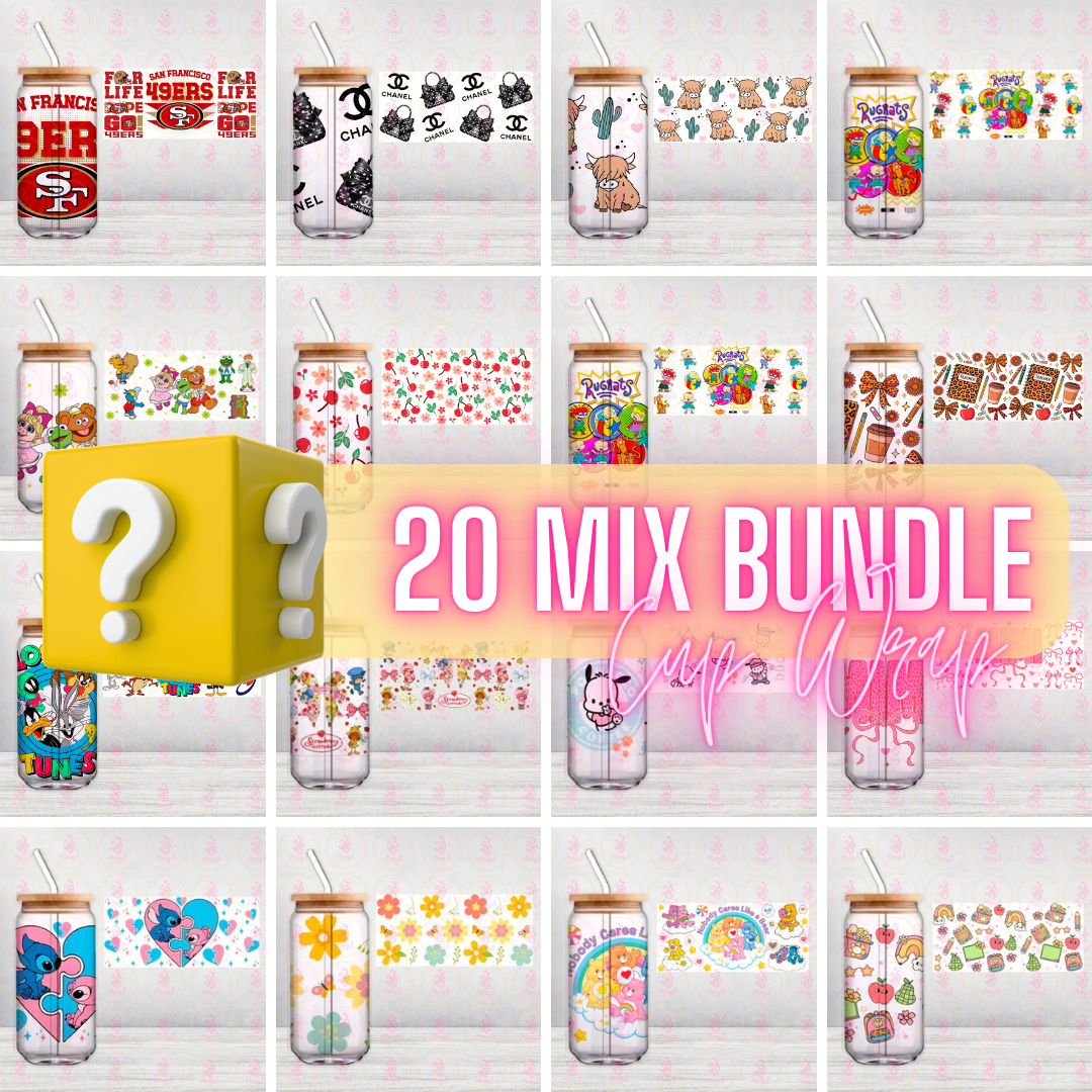 20 MIX BUNDLE CUP WRAP