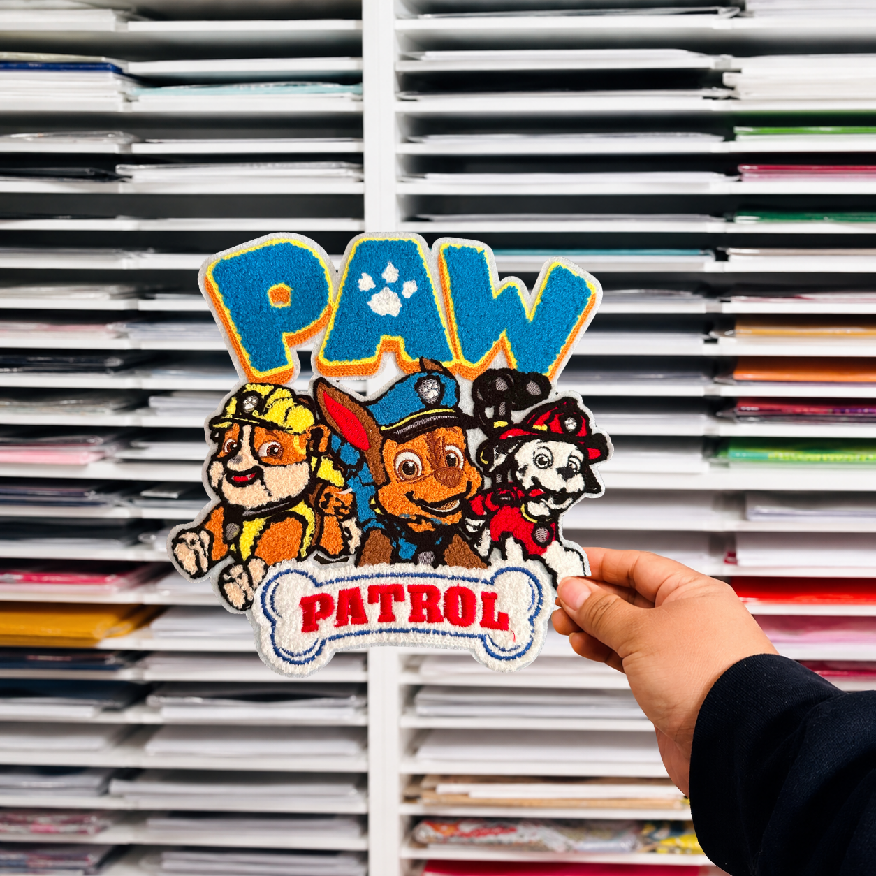 PW PTRL IRON ON PATCH
