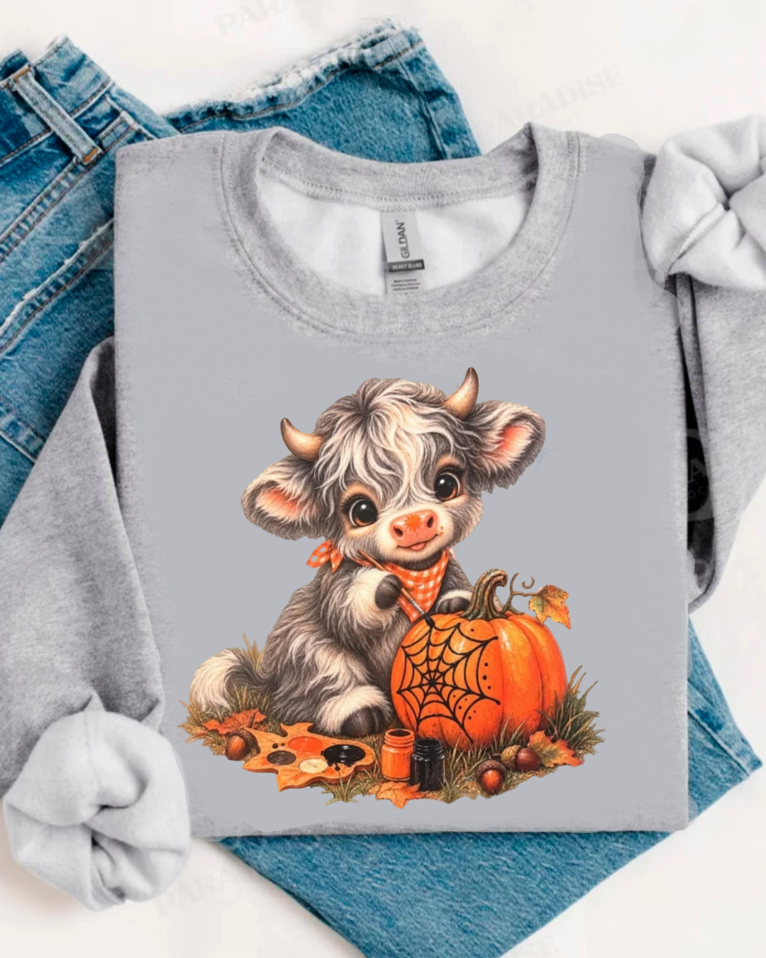 PUMPKIN COW SWEATERS